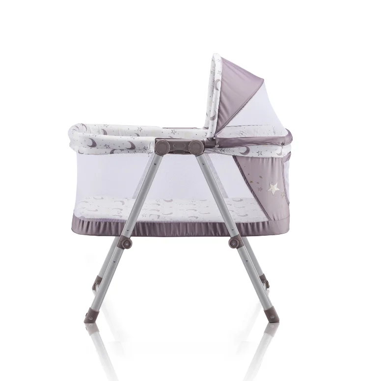 Groothandel goedkope baby opvouwbare wieg pasgeboren babybox Europese stijl kinder babybedje