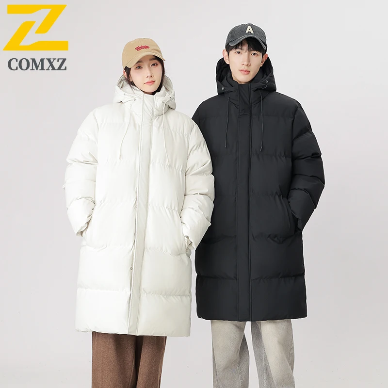 2025 New Men's Winter Parka High Quality Trendy Long Cold-proof Warm Down Cotton Jacket Brand Clothing Men Windproof Ski Coat