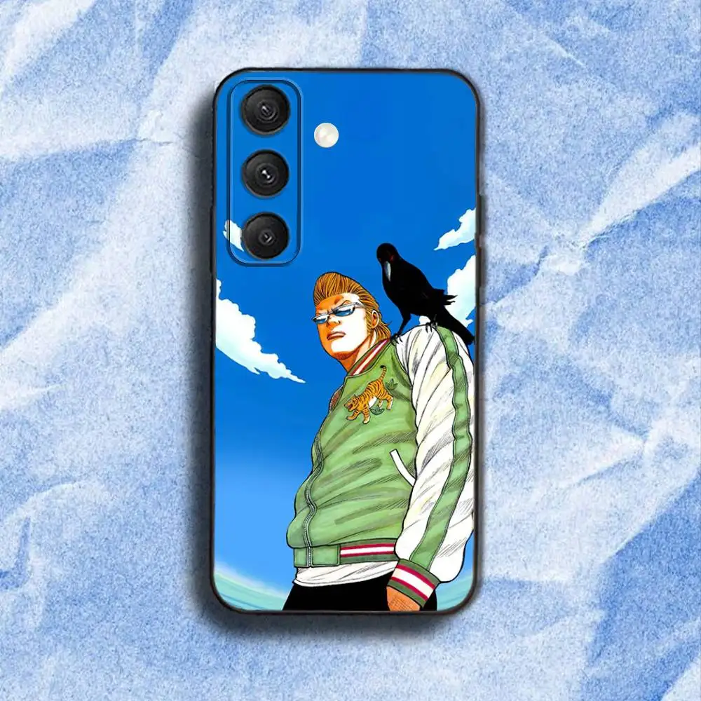 Funda de teléfono W-Worst Crows-S Z-Zero para Samsung S 25,24,23,22,30,21,10,9,Ultra,Plus,Lite,FE,4,5G, funda blanda negra