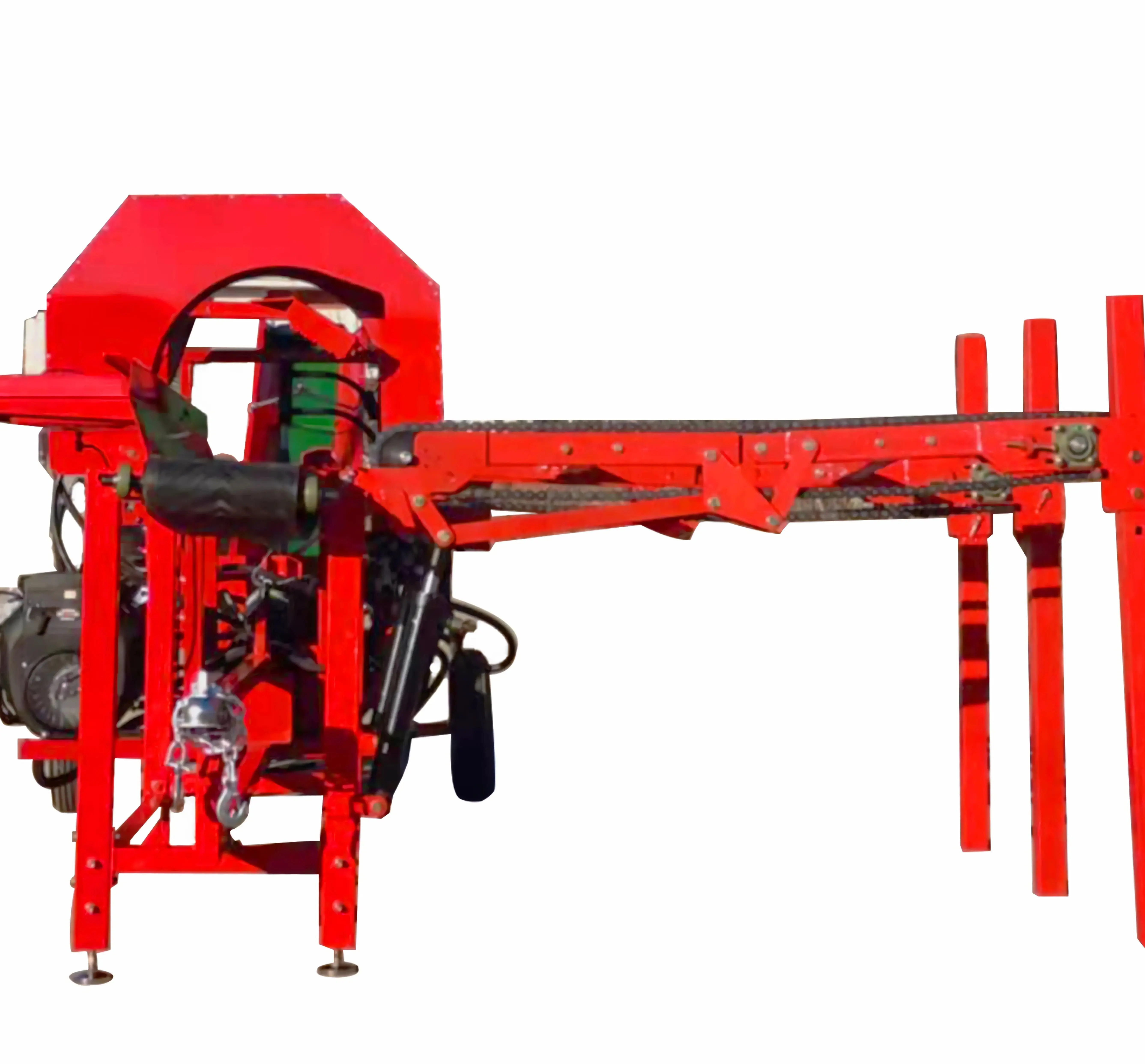 large firewood processor log splitter 500mm