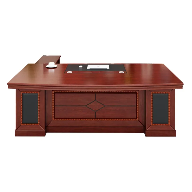 New Modern Office Furniture Latest Office Desk Workstation Table Designs CEO Executive Desk Manager L Shaped Table