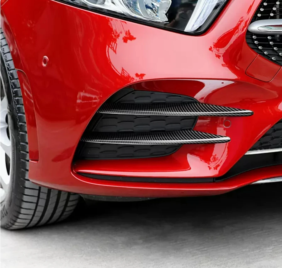 

Front Fog Lights Lamps Eyelid Eyebrow Decoration Cover For Mercedes Benz A Class A180 A200 A220 2019 - 2022 Exterior Accessories