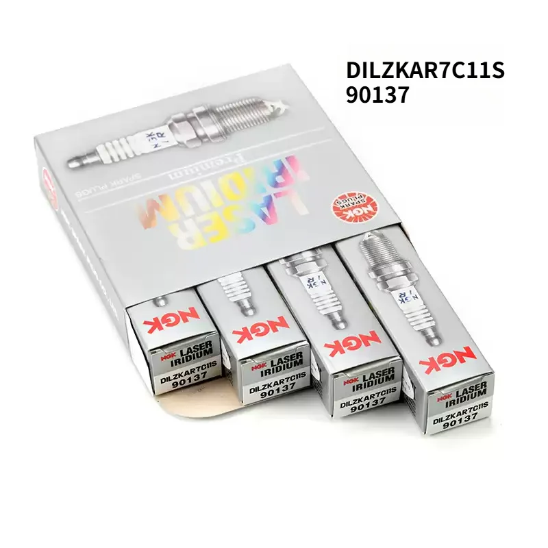 NGK DILZKAR7C11S 90137 Iridium Platinum Spark Plug Used For Honda XR-V Greiz Vezel City L15B5 Auto Parts