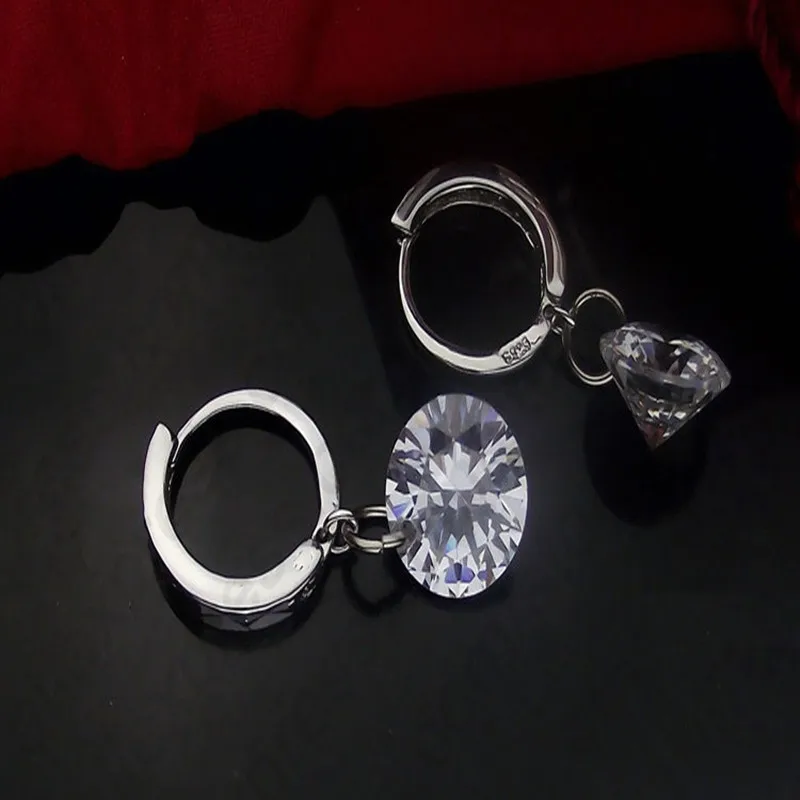 Fashion Accessories Custom Wholesale Fashional Earring For Women 925 Sterling Silver Jewelry Cubic Zirconia CZ Earings