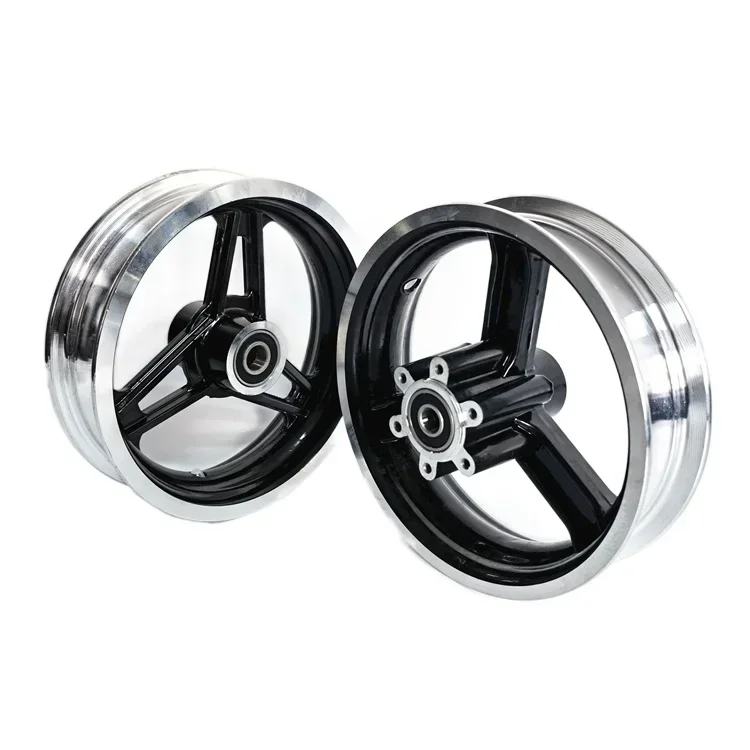 10 Inch Electric Scooter Wheel Hub 10 Inch Aluminum Alloy Wheel Rims 10x2 10x2.125 10x2.50 10x2.25 10x3.0 Tires Rims