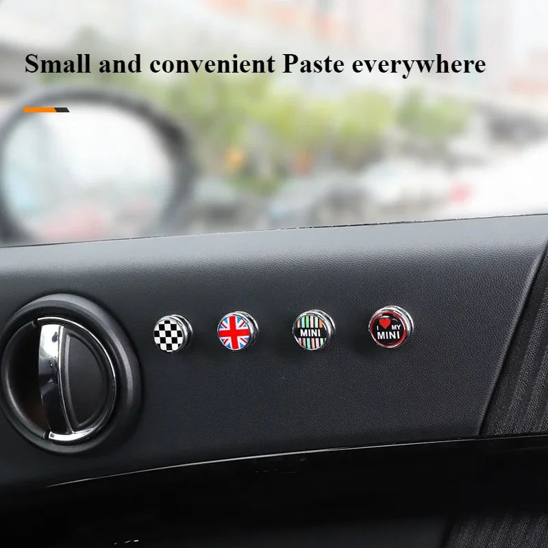 Para BMW mini clip de cable de coche mini cooper gancho de coche gancho de almacenamiento adhesivo multifuncional suministros interiores