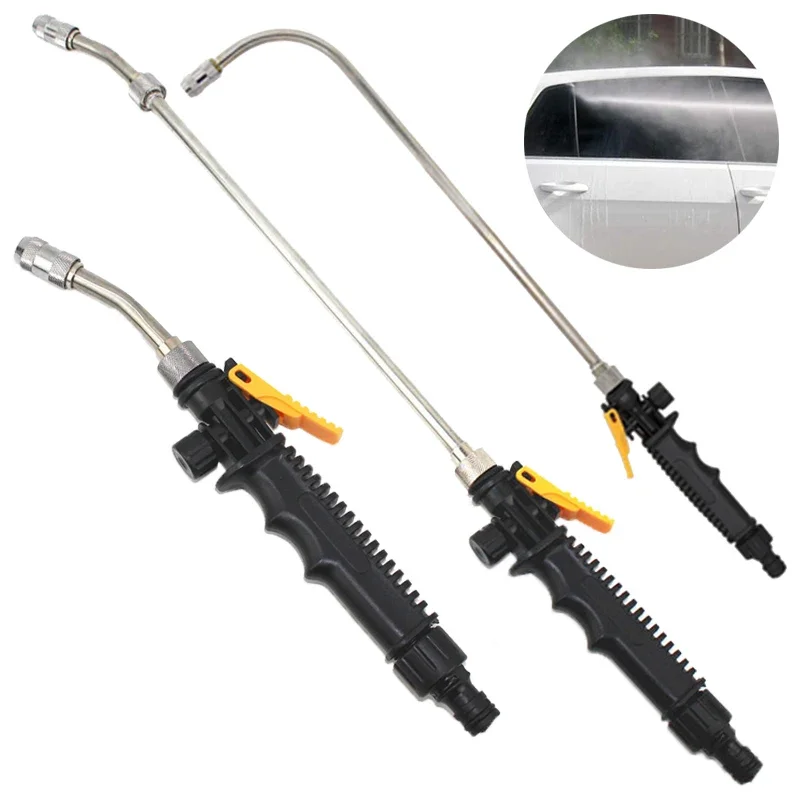 30cm-70cm Metal Water High Pressure Power Car Washer Spray Garden Water Jet Hose Wand Nozzle Sprinkler Washing Cleaning Tool