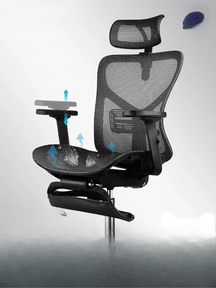 Computer Chair Ergonomic Chair Home Latex Comfortable Boss Office Swivel Chair