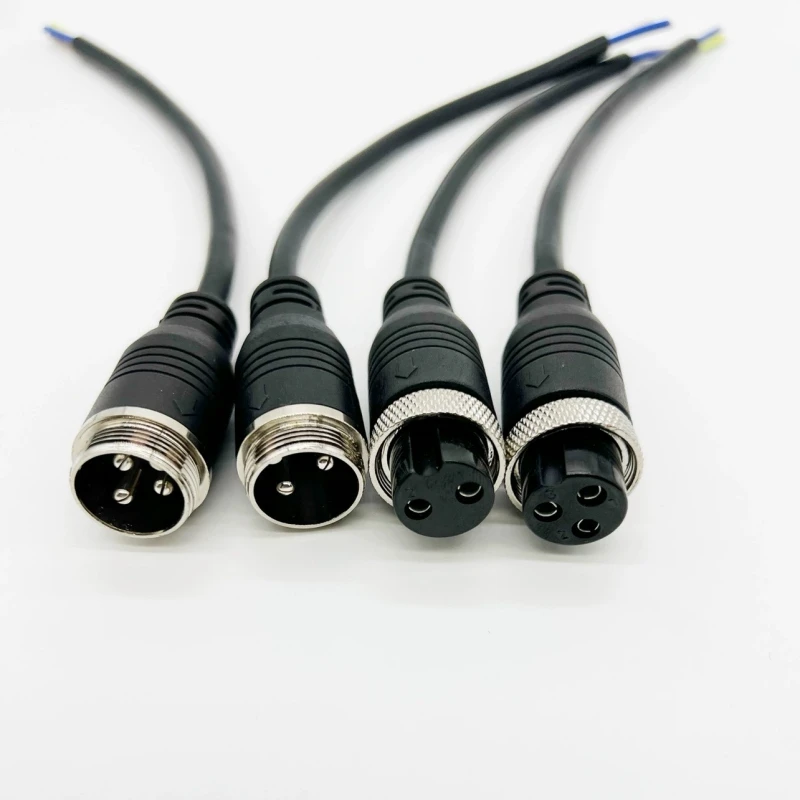 1PCS GX20 Aviation Plug Cable-2P3P4P5P6P7P8P9P10P12P with Cable Extension Cable Injection Molding