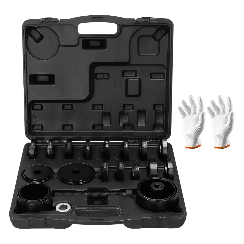 

23-Piece FWD Front Wheel Drive Bearing Removal Tool - Wheel Bearing Puller, Non-Dismantling Hub Bearing Tool