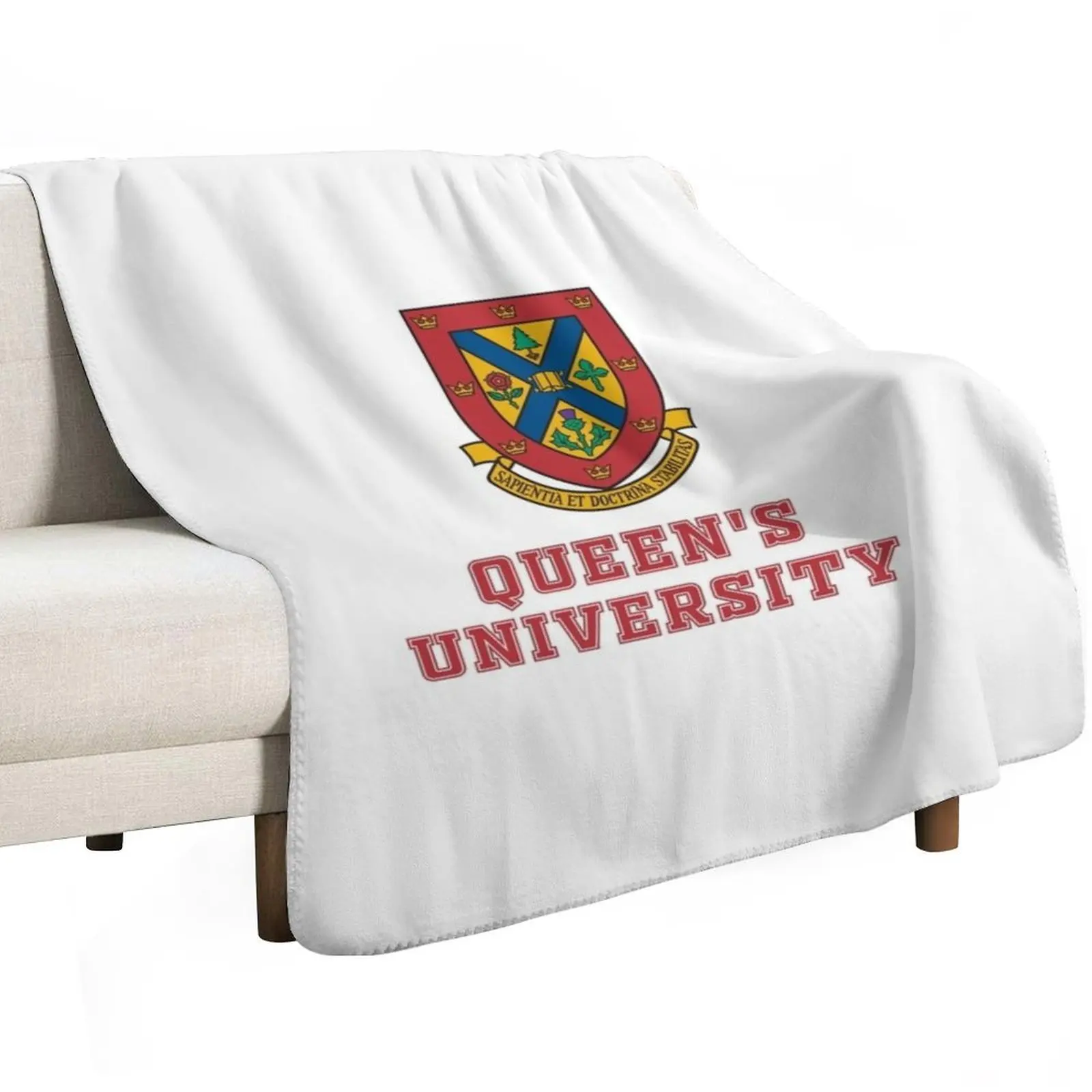 

Queen's University Throw Blanket Blankets Sofas Of Decoration Picnic Thermal sofa bed Blankets
