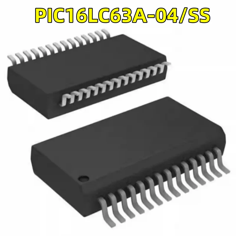 

5-100 PCS/LOT New PIC16LC63A-04/SS PIC16LC63A-04 PIC16LC63A SSOP28 singlechip