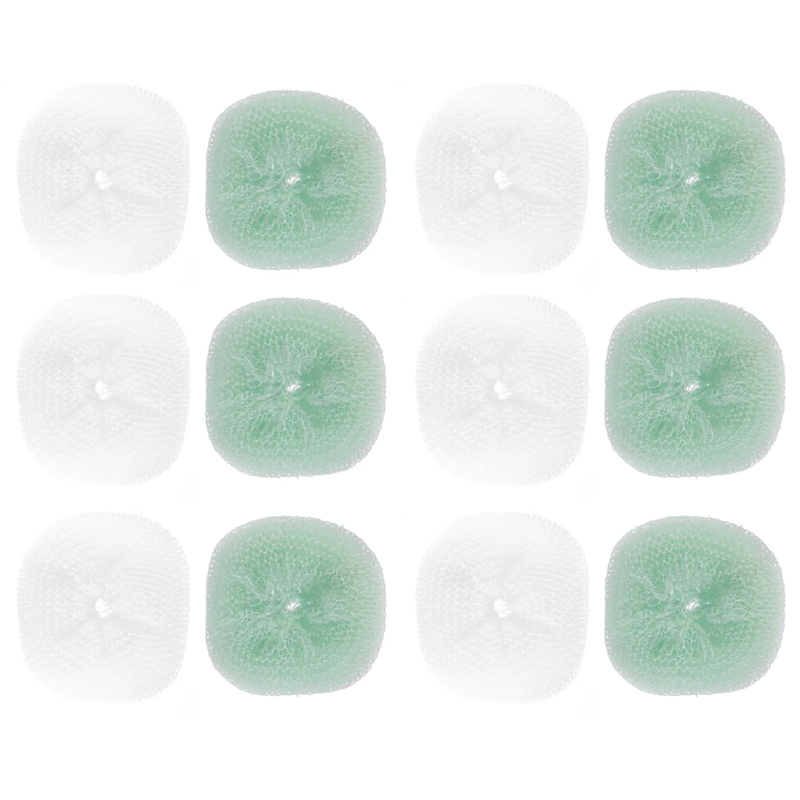 

12PCS Cleaning Ball High Grade PP Durable Non Corrosive Easy Use Washing Dishes Cleaning Pots Kitchen Household Scrubbers
