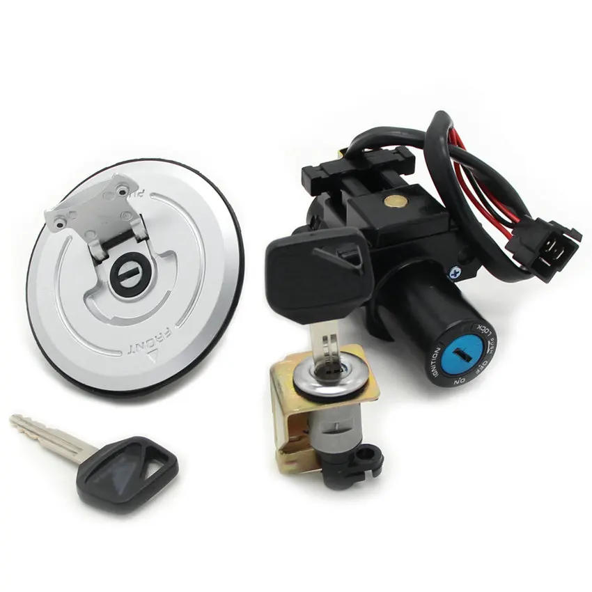 

Motorcycle Key Fuel Cap Kit Ignition Switch For Honda CBR300RA CBR300R CBR250RA CBR250R CB250F CB300F OEM:35010-KYJ-900 Parts