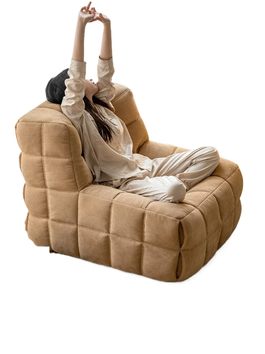 

Single sofa, waffle, medieval living room, sofa small apartment, lazy sofa