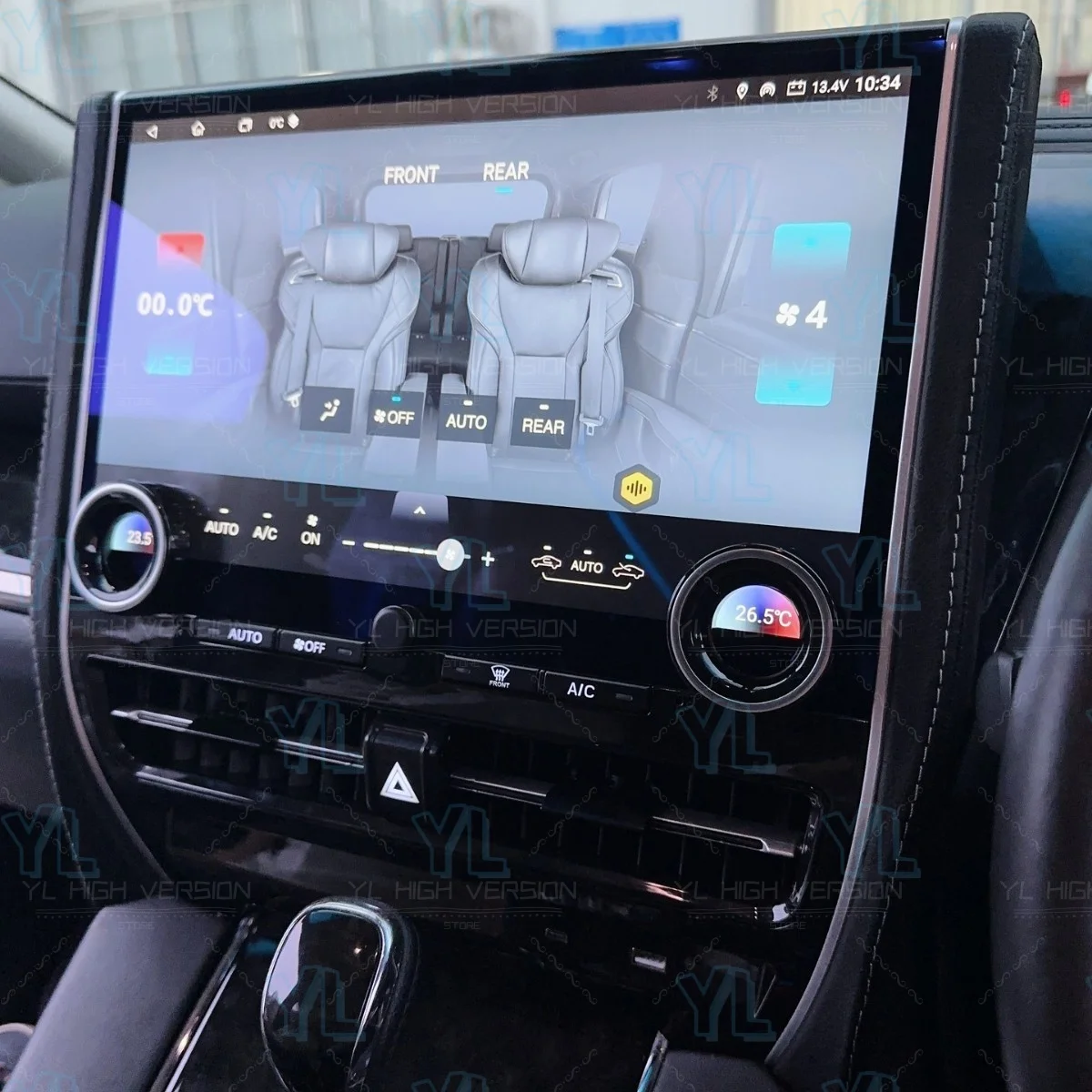 For Toyota Alphard Vellfire 30 Serise A30 Upgrade Alphard 40 Serise A40 Android Auto Car Radio Stereo GPS Carplay BT5.0 4G WIFI