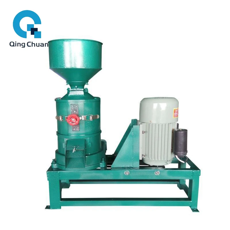 Grinding Machine 160 Peeling Hulling Wheel Wheat Quinoa Rice Milling Corn Beans Multi-functional Barley Millet Soybean Equipment