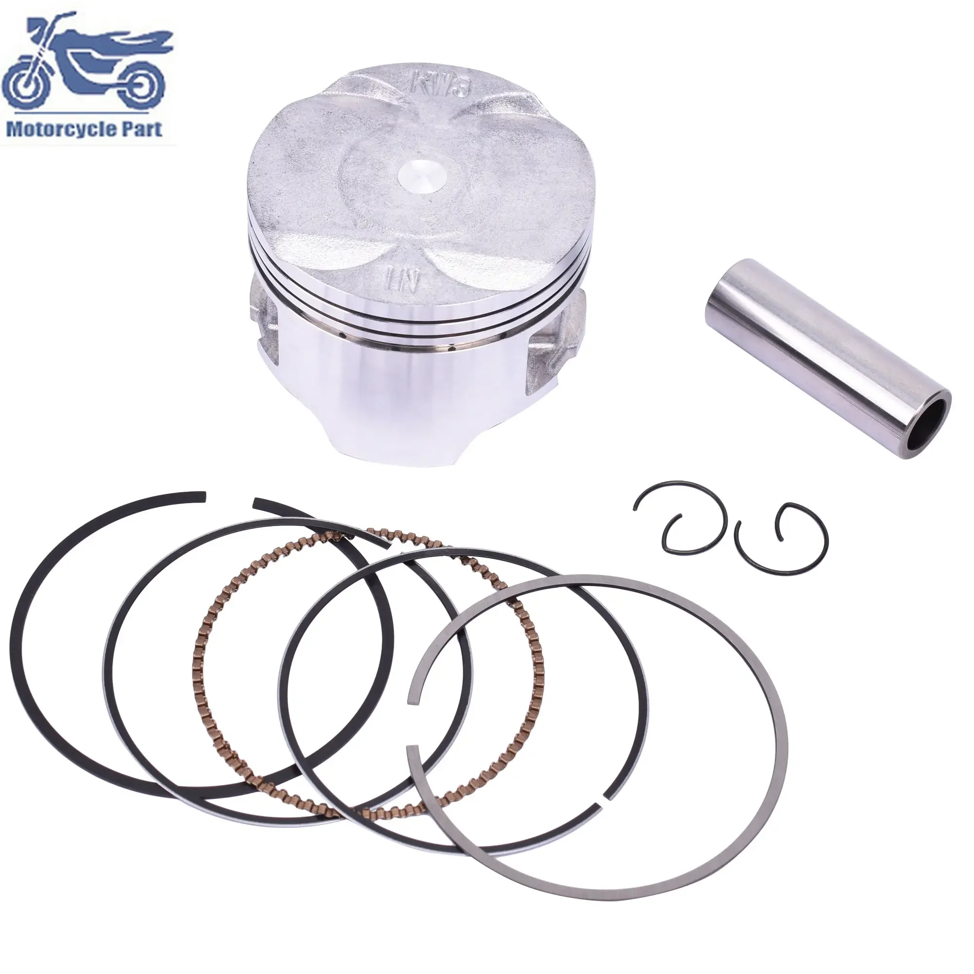 

71mm Motorcycle Piston Pistons Ring Kit For HONDA AX-1 AX1 AX 1 250 NX250 NX 250 Dominator 88-93 +100 Oversize 1.00 +1.00mm