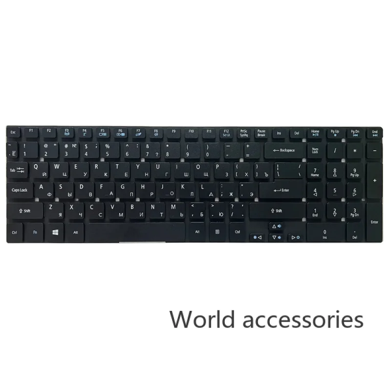 New Russian Keyboard For Acer Extensa 2508 2509 2510 2510G Z5WBH EX2508 X2508 EX2509 EX2510 2508G 2509G 2510G-365E RU Black