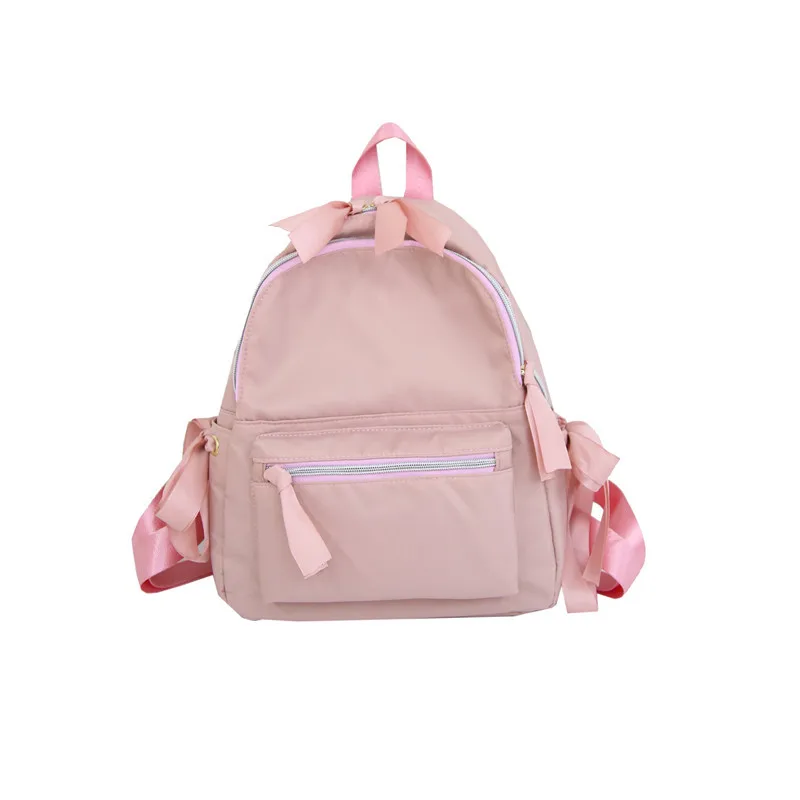 Customized Backpack Personalized Name Women's Candy Colored Student Backpack Large Capacity Travel Backpack