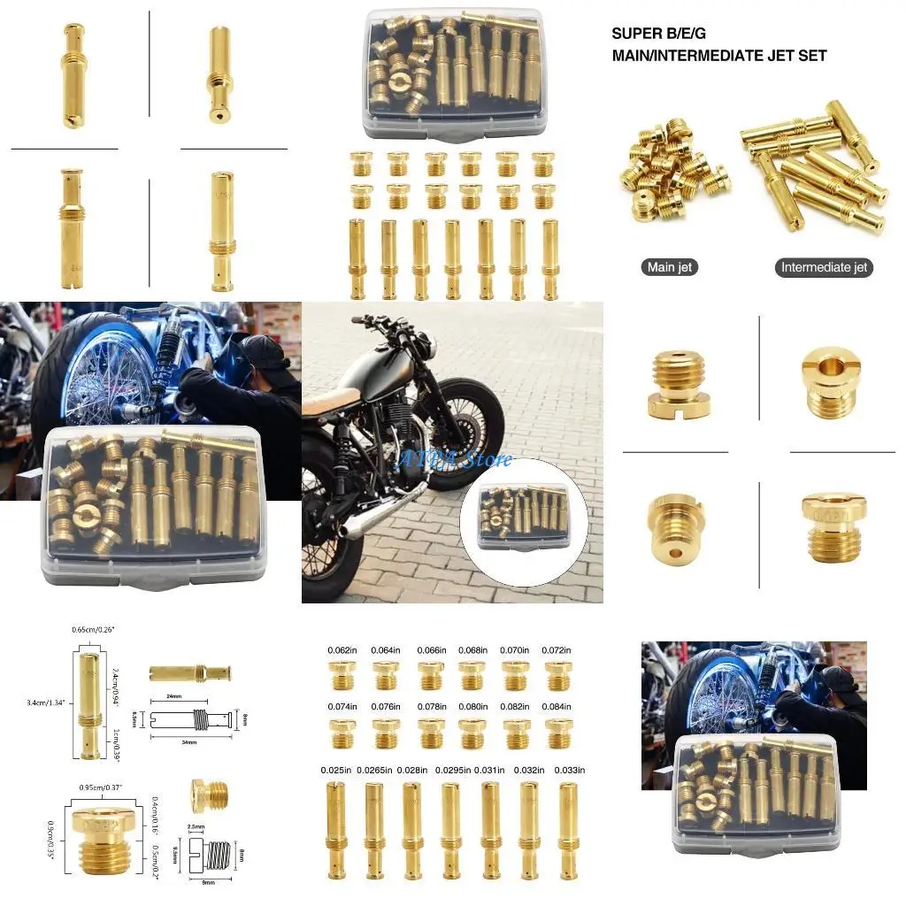 

U13C High-performance Main Intermediate Carb Main Nozzle for EVO- V-Twin Suitable for Super -B/-E/G Durable