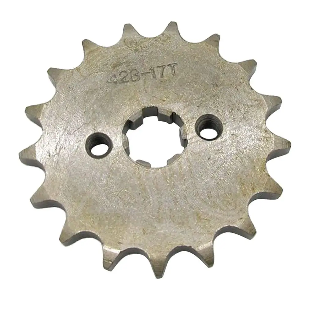 17T 17mm 428 Chain Front Sprocket PIT DIRT BIKE ATV BUGGY image 4