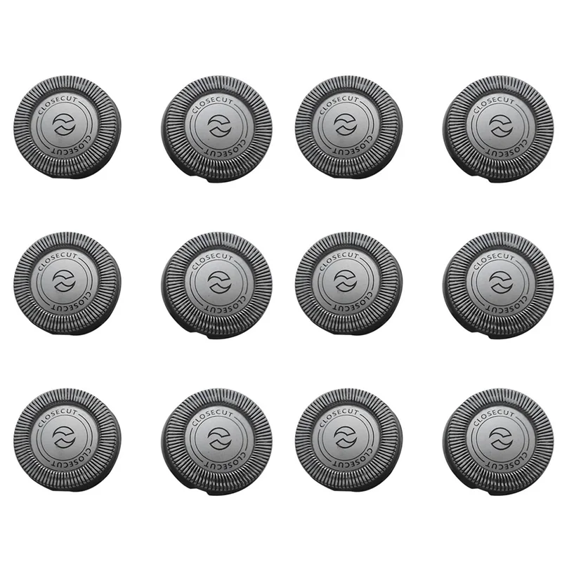 A01V-12PCS Replacement Shaver Head Blade Cutters For Norelco HQ4 HQ58 HQ56 HQ80