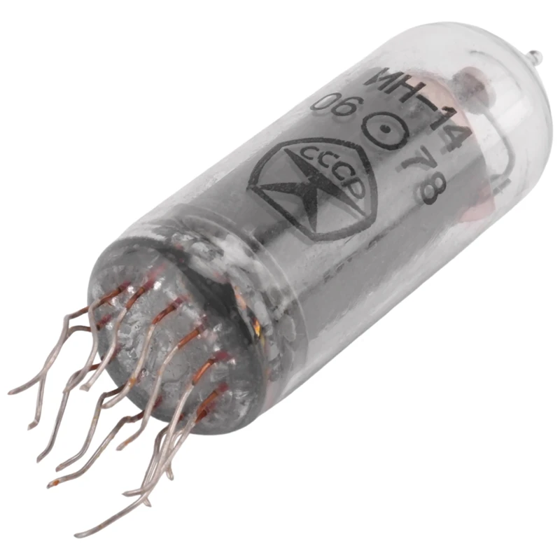 

A16R-1Pcs New IN14 Glow Tube For Glow Clock Nixie Digital LED Clock Tube