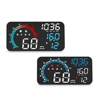 G11 HUD Head-Up Display GPS Car Display Speeding Alarm Driving Speed Universal Black Durable