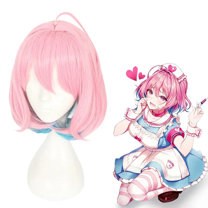 Xiu Dan, Idol Master Cinderella Girls, Dreaming Of Ria Dream Peruka Cosplay, Gradient Koloru, Styl Hantla 430A
