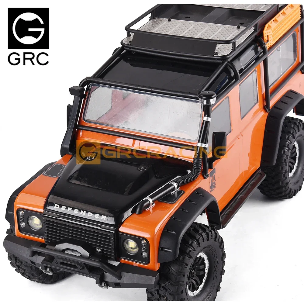 GRC 1/10 Classic Snorkel with Sand Cup Body Decoration Upgrade Parts For Traxxas TRX-4 Defender RCDream RD110 RD90 #G169C/G