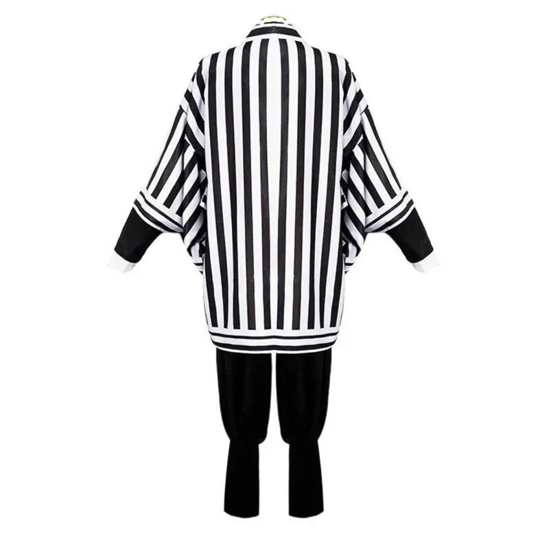 Anime Iguro Obanai Kimono Uniform Anime Wig Cosplay Costume Halloween Party White Snake Props