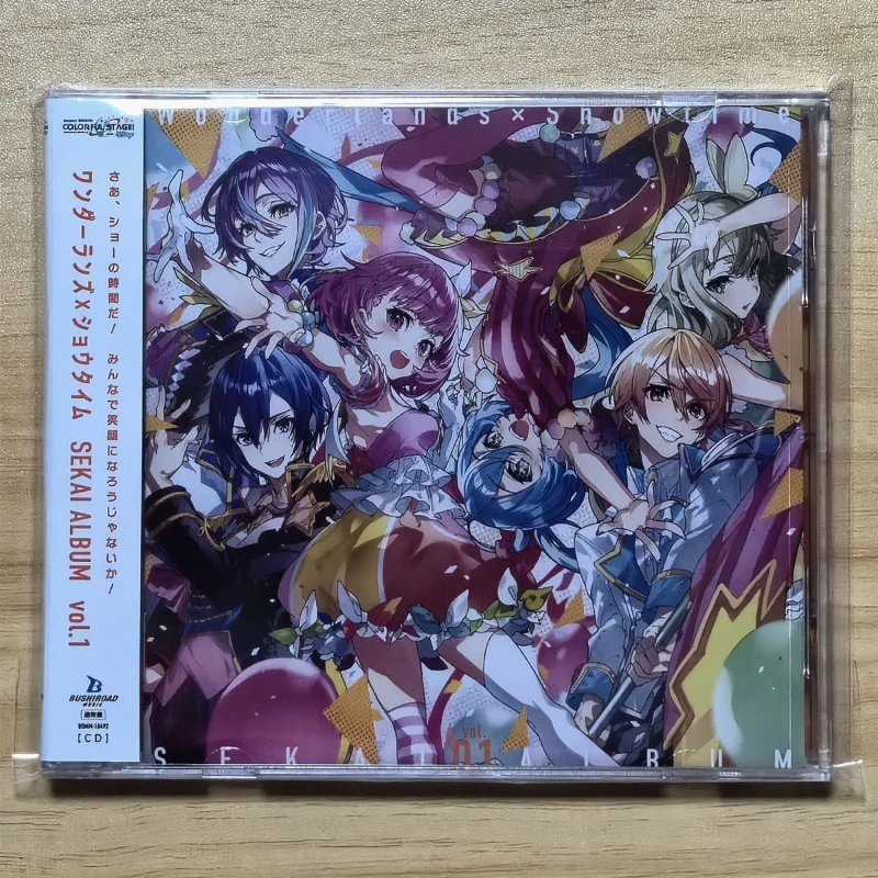 プロジェクトセカイ-カラフルステージ-feat初音ミク-ミュージックcd-sekai-album-vol1-音楽レコード-コスプレ-ウォークマン-カーサウンドトラック-ボックスプロップ