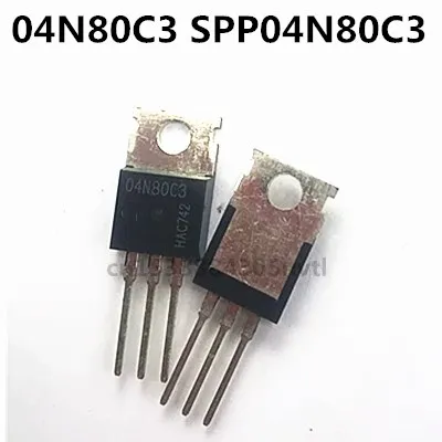 

Оригинальный 4 шт.-04N80C3 SPP04N80C3 TO-220 800 В 4А