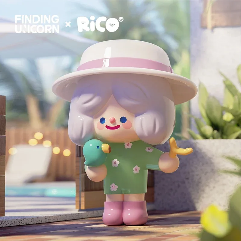 

FINDING UNICORN RiCO Happy Island Series слепая коробка игрушки Kawaii аниме фигурка-сюрприз Mystery Box куклы подарок для девочек