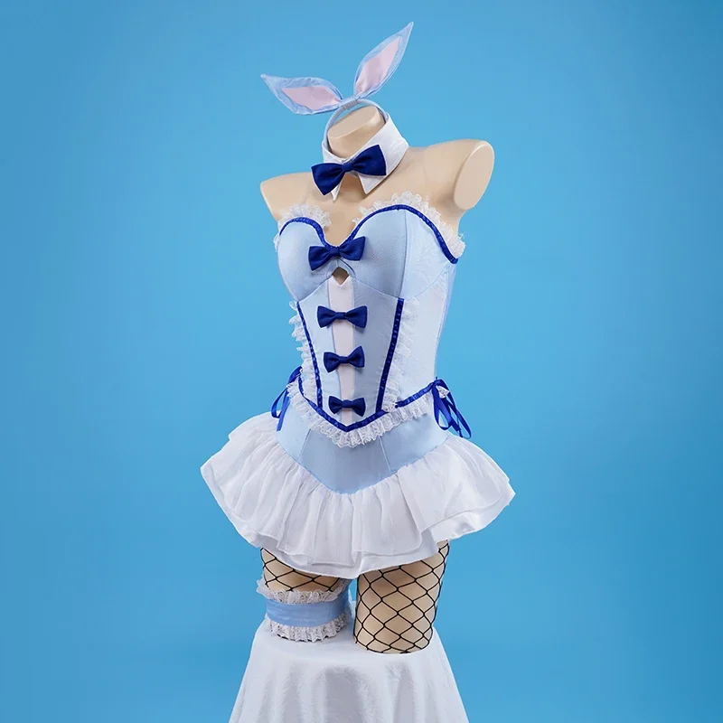 Аниме My Dress-Up Darling Kitagawa Marin, милый боди с кроликом для девочек, костюмы для косплея, наряды для вечеринки на Хэллоуин, костюмы для женщин Аниме My Dress-Up Darling Kitagawa Marin, милый боди с кроликом для девочек, костюмы для косплея, наряды для вечеринки на Хэллоуин, костюмы для женщин