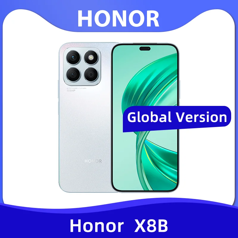 Global Version HONOR X8b 108MP Triple Camera 6.7 inches Qualcomm Snapdragon 680 Octa-core 3240hz PWM dimming 4500mAh Battery 1,911,164.22realus StoreSee previewSimilar items