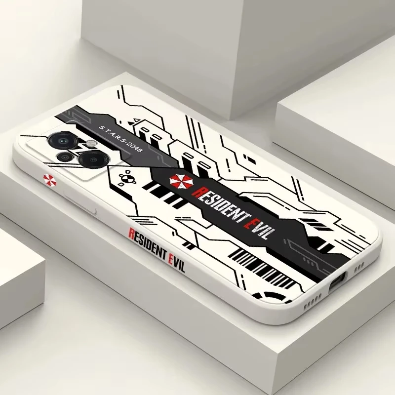 Resident Evil Phone Case For iPhone 16 15 14 13 12 11 Pro Max XS X XR 7 8 SE Back Cover Biohazard Umbrella Corporation