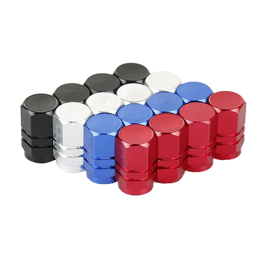 4PCS Car Accessories Tire Valve Stem caps Bolt-in for Volkswagen vw Touareg2 GolfA5 GT Touran 1.4 Fox 1.2 view 3