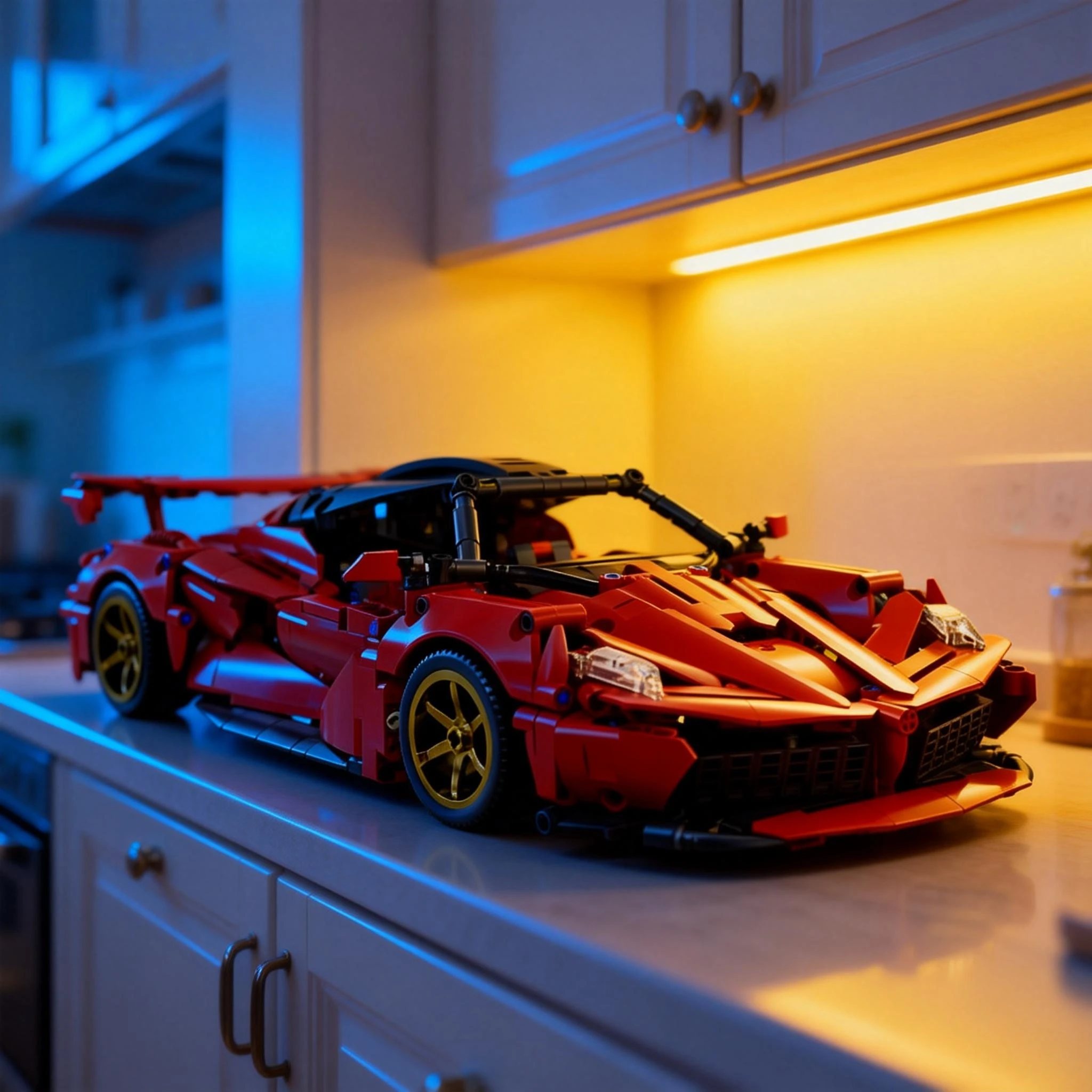 1000+ elementów MOC Techniczne – Model Kit Ferrari recenzja i cena