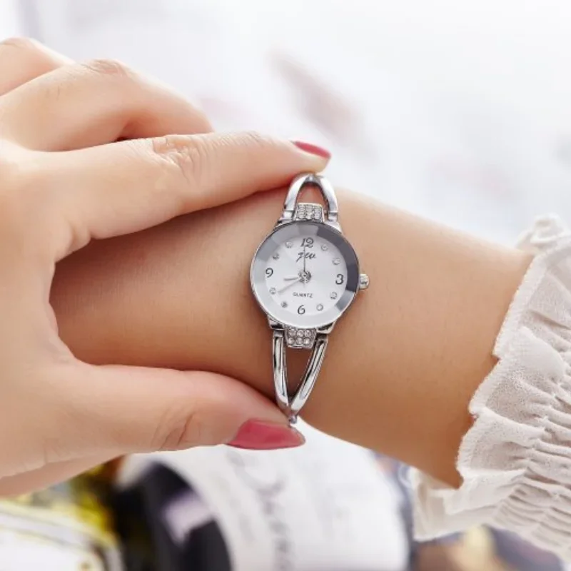 

Роскошные женские часы Простые кварцевые часы для женщин Маленький циферблат Браслет Наручные часы для женщин Подарочные часы Часы Женские Наручные