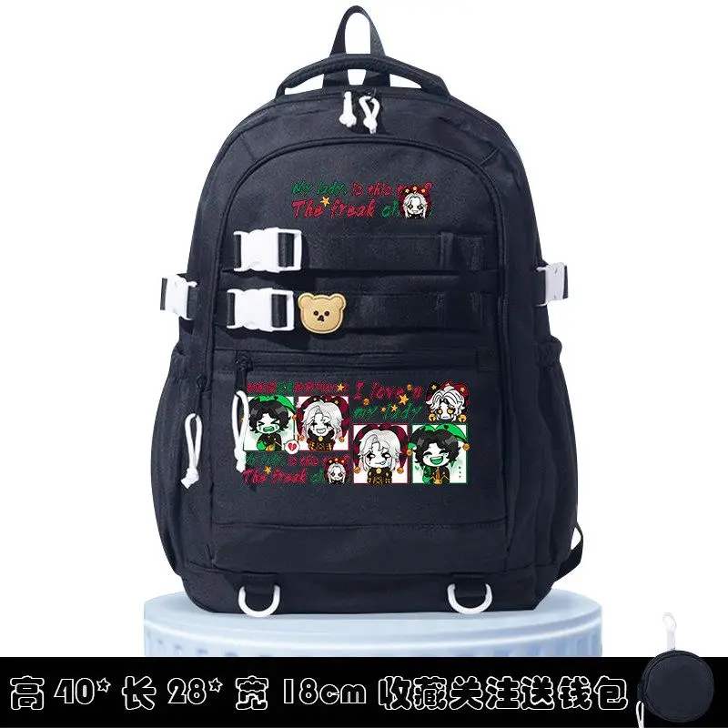 

Anime Game Pierrot Backpack Knapsack School Bags Shopping Bags Organizer Bag Cosplay Present Schoolbag