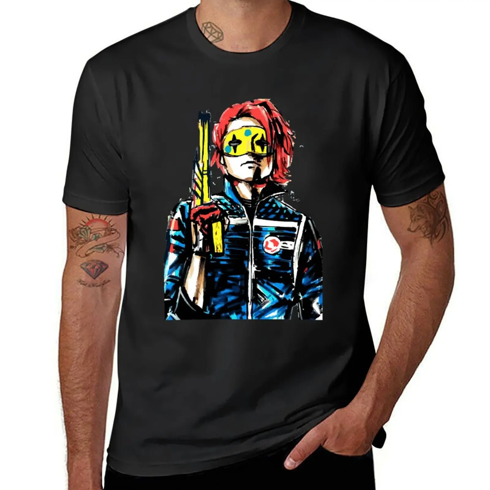 emerson barrett Danger Days T-Shirt customs summer top new edition sweat slim fit t shirts for men