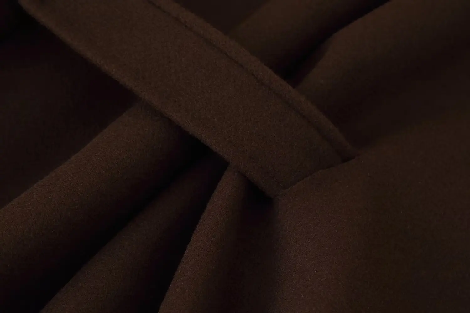 KONDALA Damen Herbst Casual Elegante Manteljacke mit Stehkragen, Weicher Tweed-Gürteljacke, Neu 2026 Herbst-Winter Trendiger Cape-Stil Mantel – Detail 7