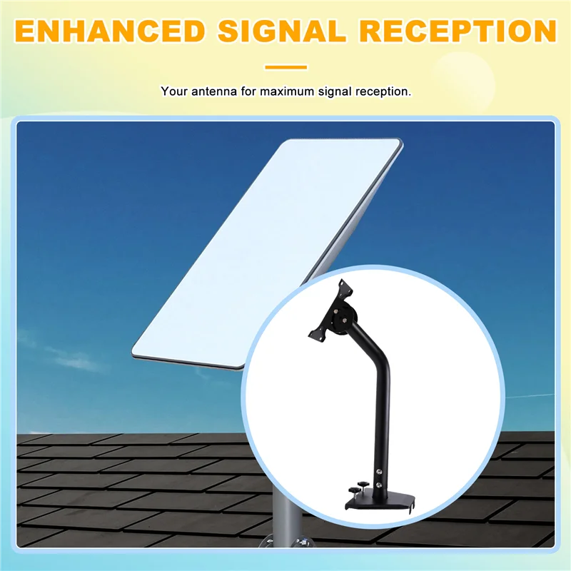 

A47F-Wall Mounted Bracket Kit For Starlink Gen 3 Satellite Receiver Bracket Mounting For Better Signal