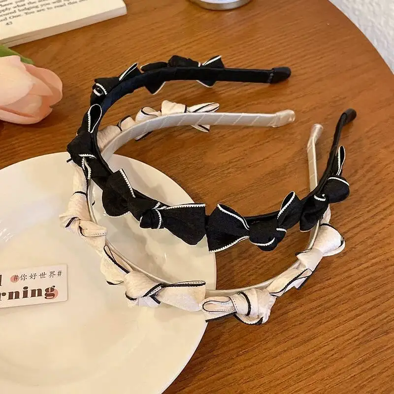 1 Stück Fliege-Stirnband, Temperament im koreanischen Stil, kleines Duft-Stirnband, Haarspange, Stirnband, Druck-Haar-Accessoire