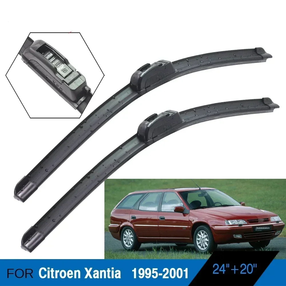 For CITROEN XANTIA X1 X2 1993 1998 1999 2000 2002 2003 Windscreen Windshield Brushes Accessories Washer Car Front Wiper Blade