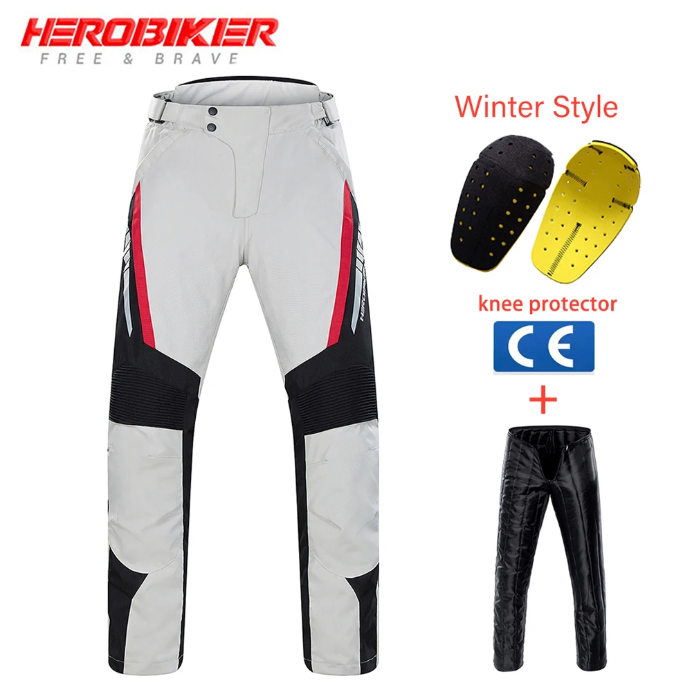 

Motorcycle Pants Men's Off-road Motorcycle Riding Pants Reflective Wear-resistant Warm And Fall Resistant Outdoor Riding Pants