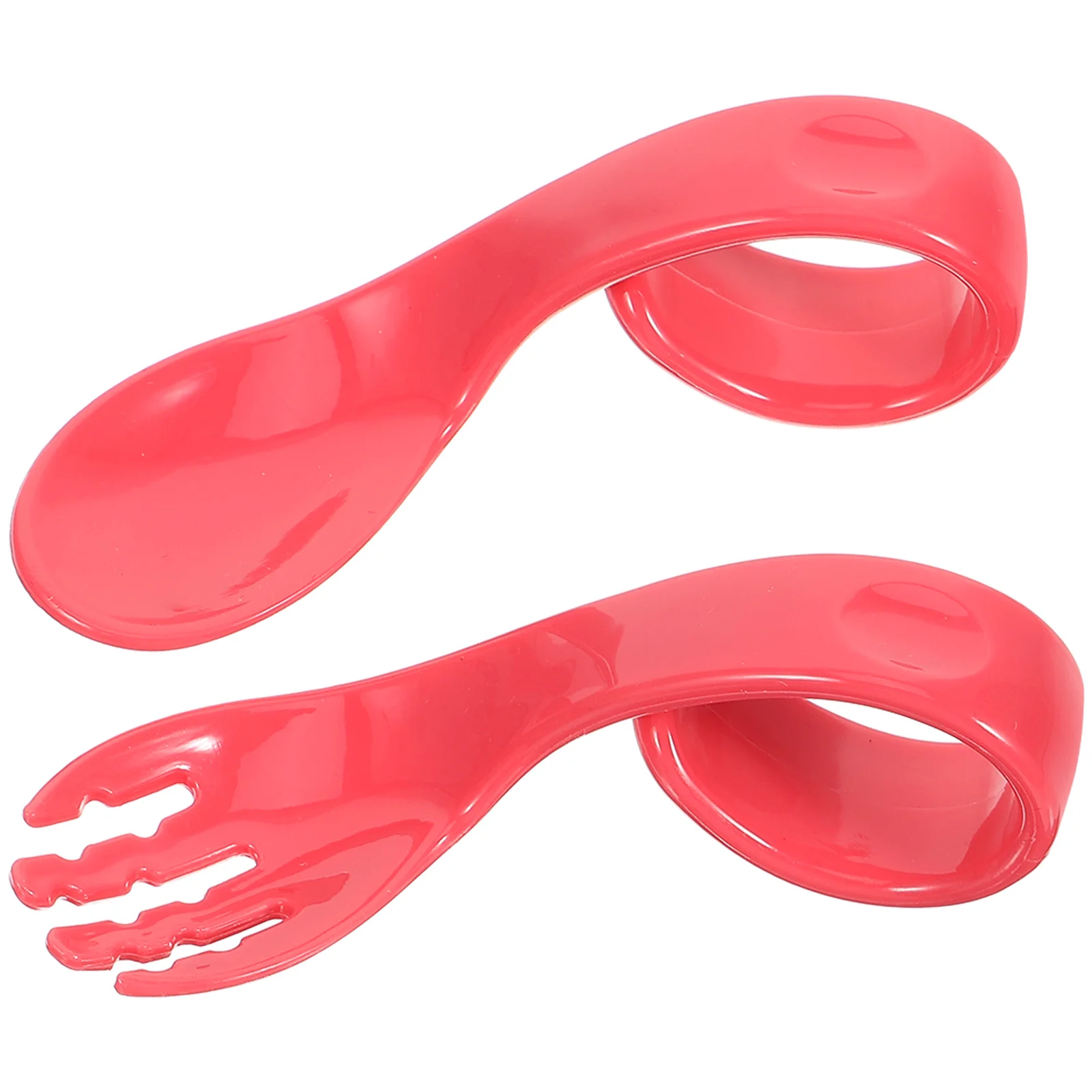 

Training Spoon Food Fork Set Serving Utensils Weaning Pp Infant Feeding Tools