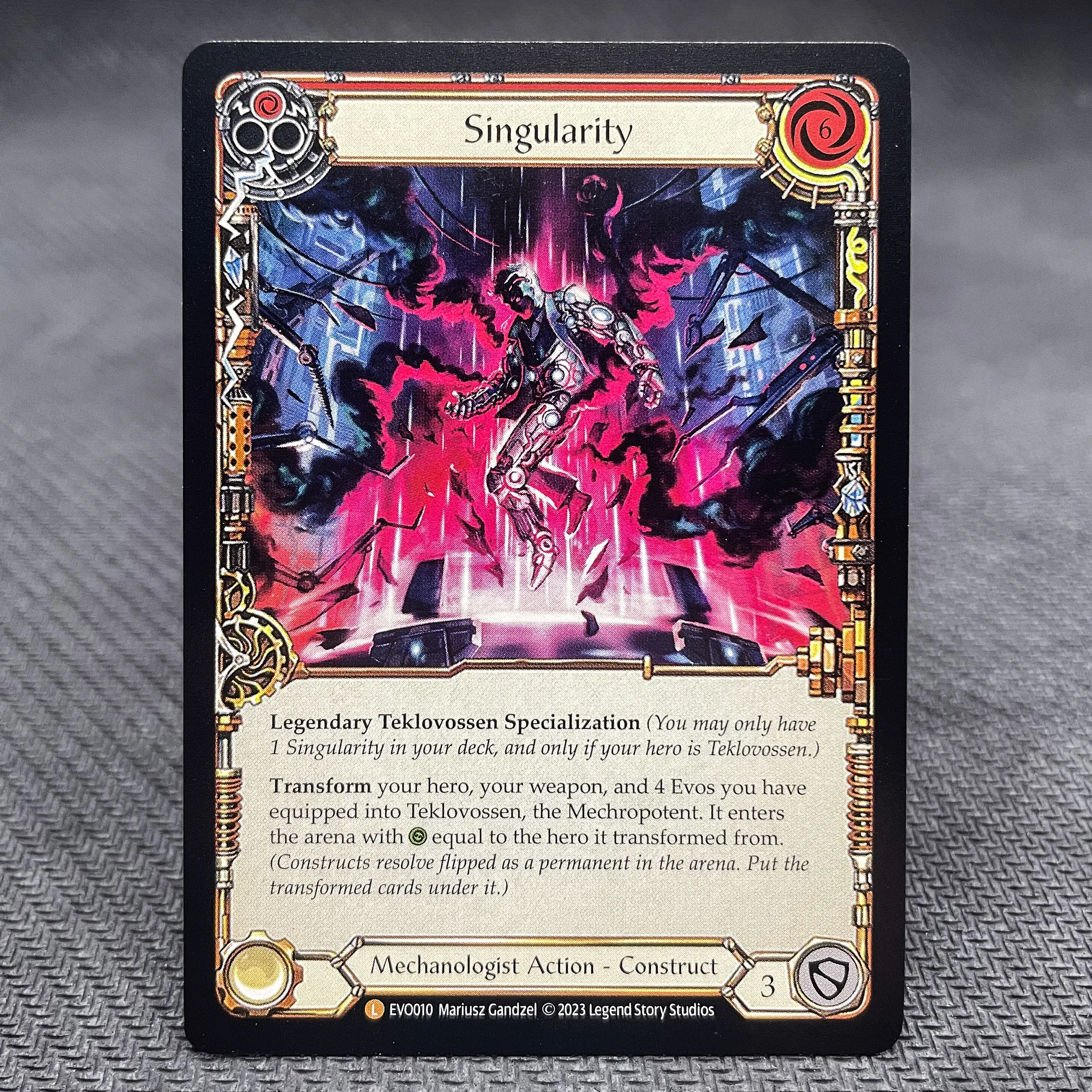 PROXY FAB Card Regular Card Just a Nick Truce Unsheathed